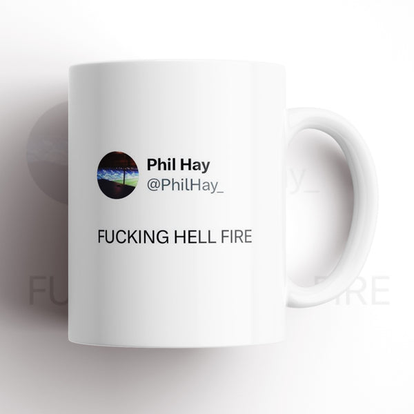 Phil Hay Hell Fire Mug