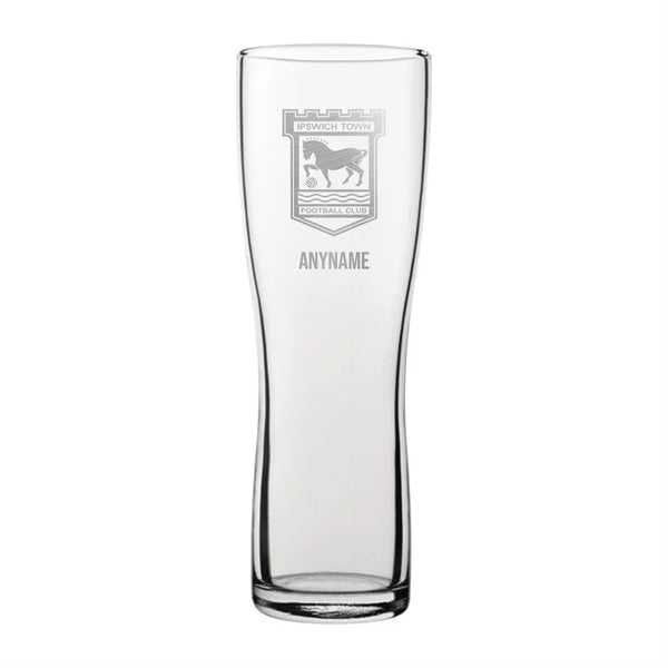 Ipswich Town Aspen Pint Glass *Customisable*