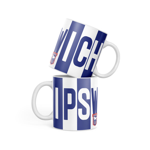 Ipswich Town Lettering Mug