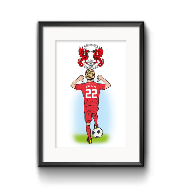 Leyton Orient Future Star Custom Print - Male