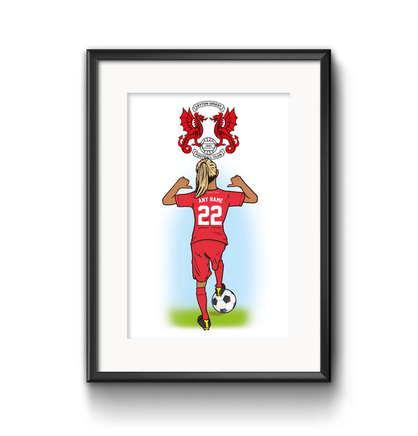 Leyton Orient Future Star Custom Print - Female