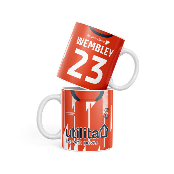 Luton Town 22/23 Wembley Kit Mug