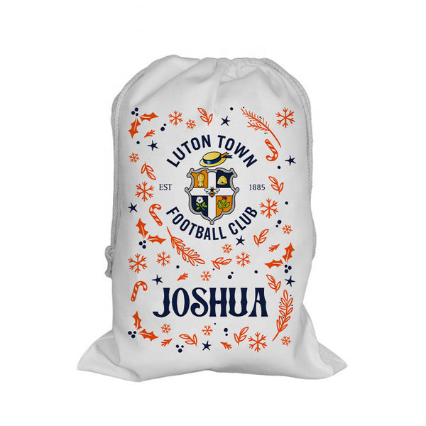 Luton Town Pattern Santa Sack