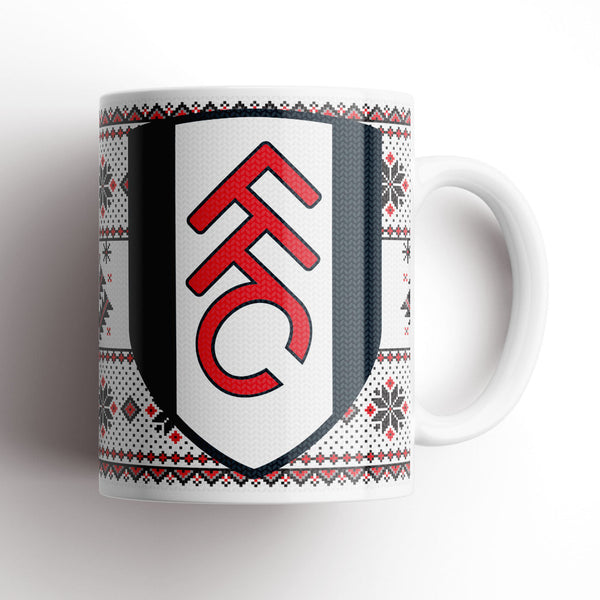 Fulham Xmas Knitted Mug