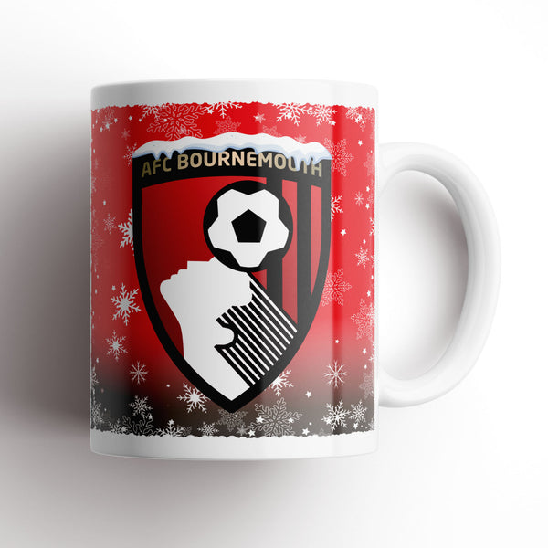 AFC Bournemouth Christmas Snow Mug