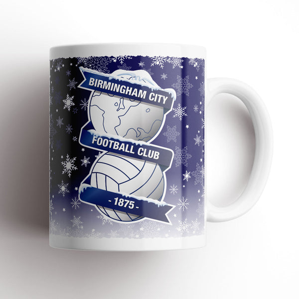 Birmingham City Xmas Snow Mug