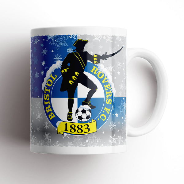 Bristol Rovers Xmas Snow Mug