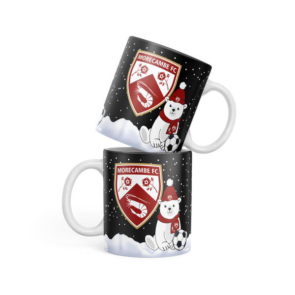 Morecambe Christmas Polar Bear Mug