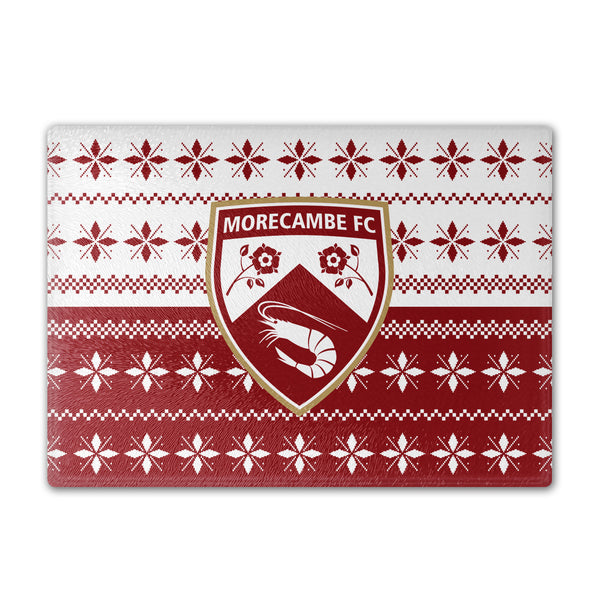 Morecambe Knitted Halves Christmas Chopping Board