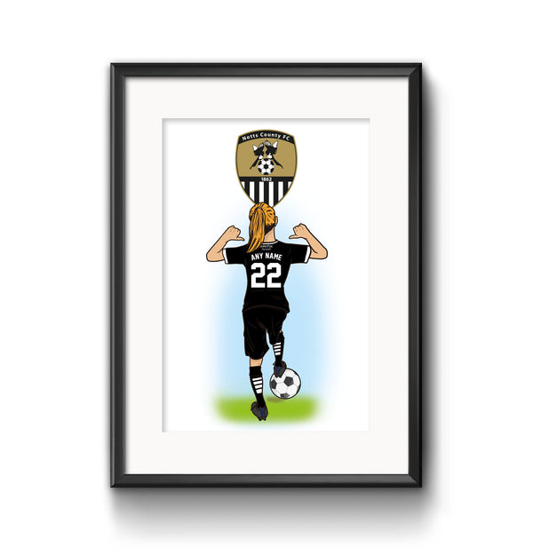 Notts County Future Star Custom Print - Female