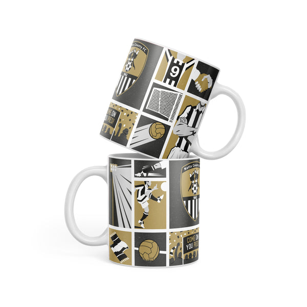 Notts County Montage Mug