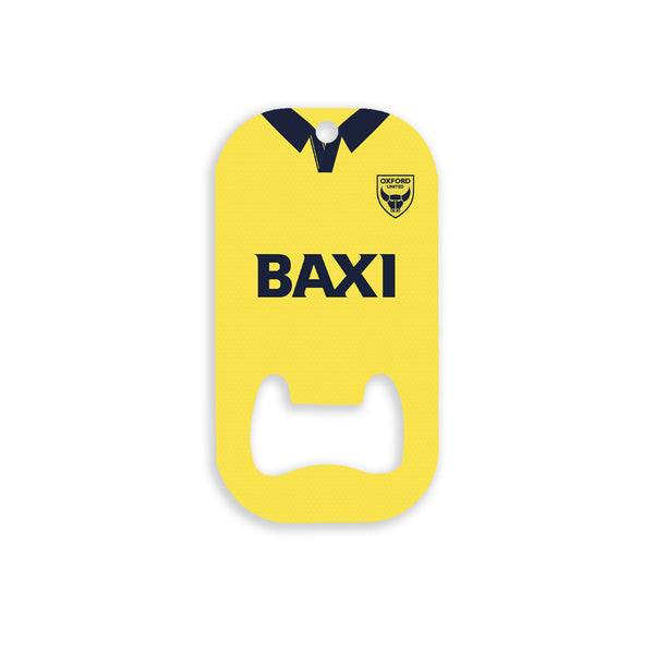 Oxford United 25/26 Home Bottle Opener