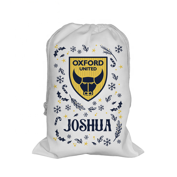 Oxford United Pattern Santa Sack