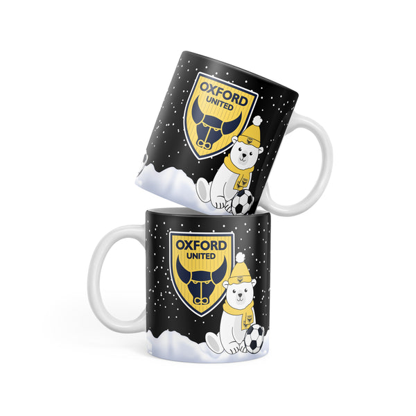 Oxford United Christmas Polar Bear Mug