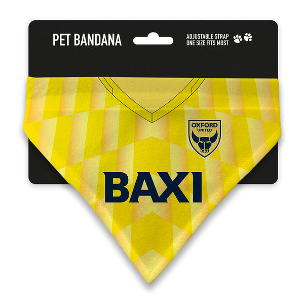 Oxford United 24/25 Home Pet Bandana