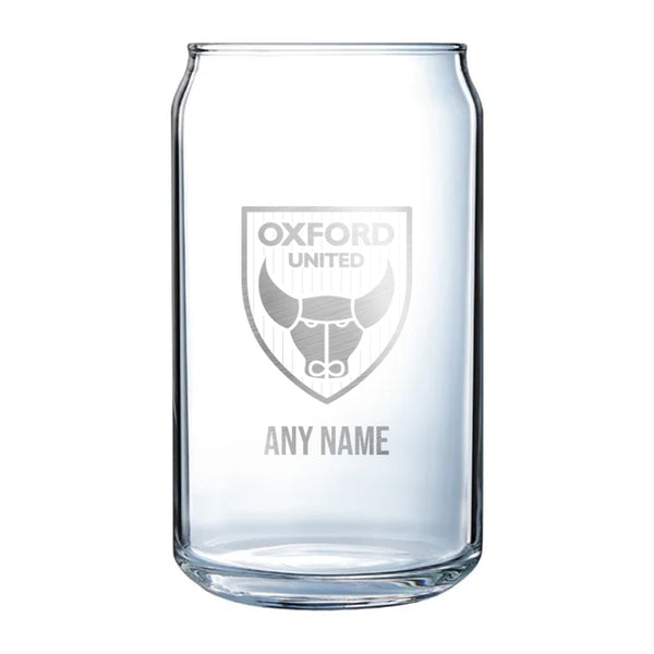 Oxford United Can Glass *Customisable*