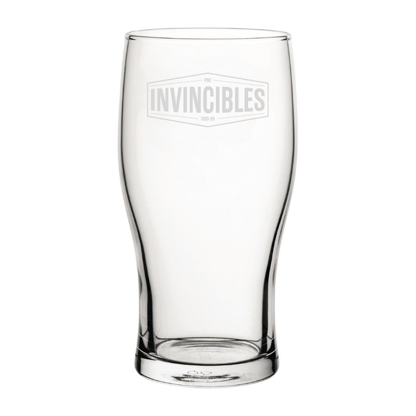 PNE Invincible's Engraved Pint Glass