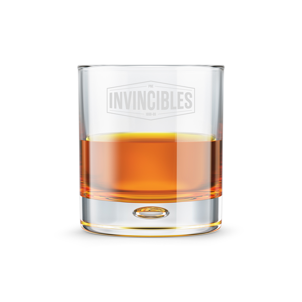 PNE Invincible's Engraved Whiskey Glass