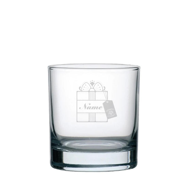 Preston North End Engraved Present Whiskey Glass *Customisable*