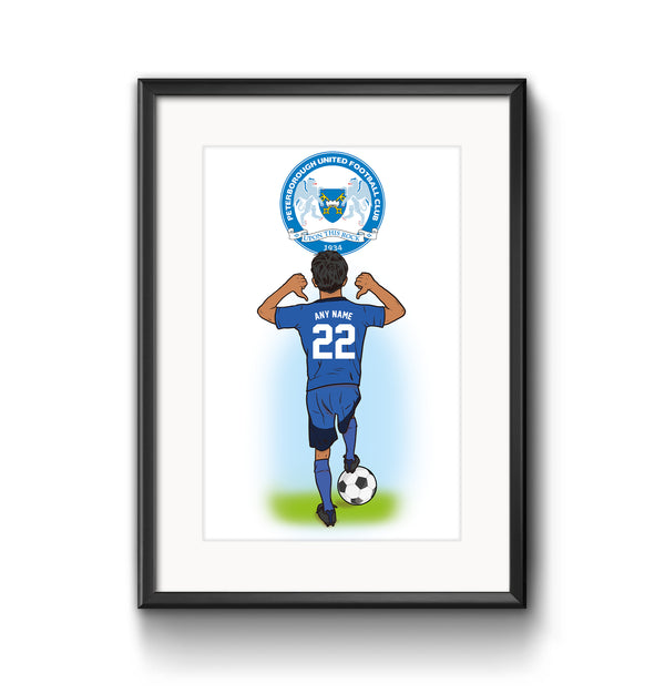 Peterborough United Future Star Custom Print - Male