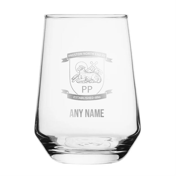 Preston North End Craft Beer Glass 370ml