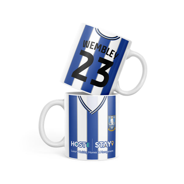 Official Sheffield Wednesday 23' Wembley Kit Mug