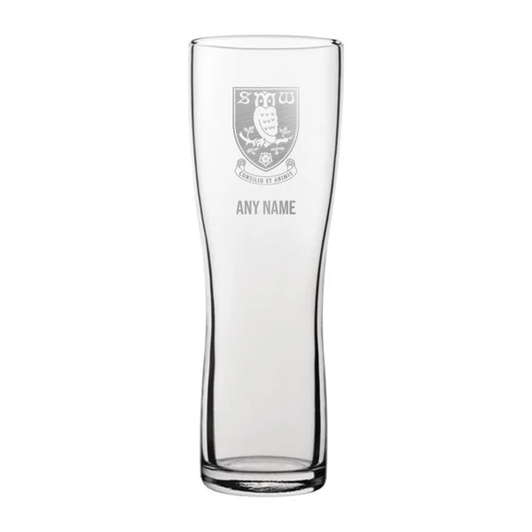 Sheffield Wednesday Aspen Pint Glass *Customisable*