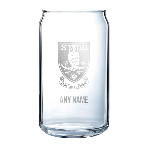 Sheffield Wednesday Can Glass *Customisable*