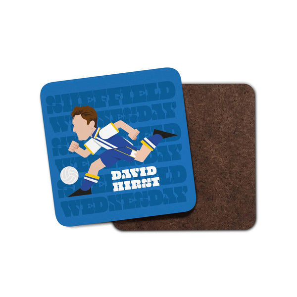 SWFC David Hirst Illustrated Coaster