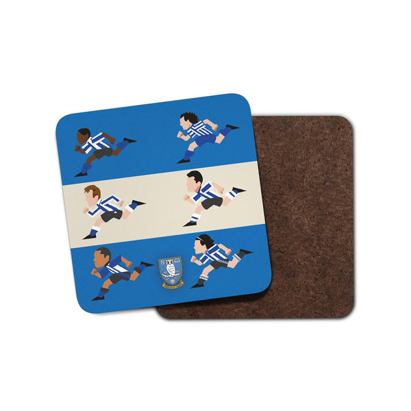 SWFC Players Illustrated Coaster