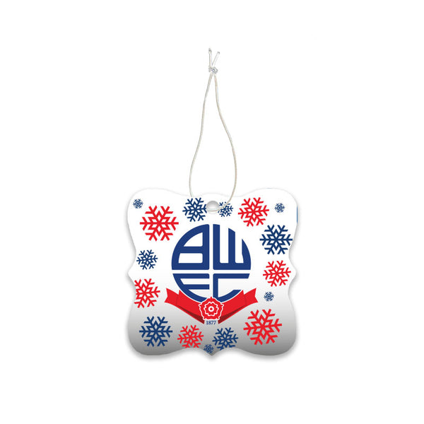 Bolton Wanderers Snowflake Christmas Decoration