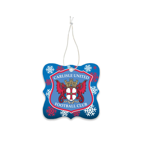 Carlisle United Snowflake Christmas Decoration