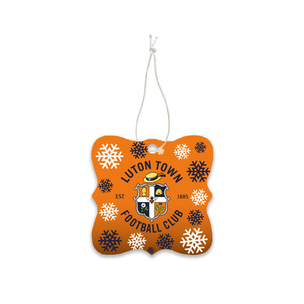 Luton Town Snowflake Christmas Decoration