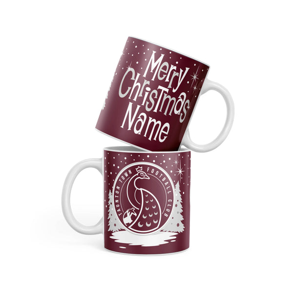 Taunton Town Christmas Mid Century Mug