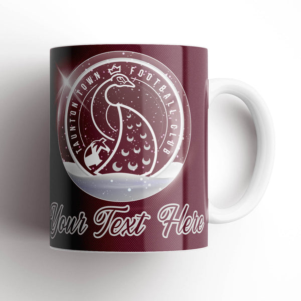 Taunton Town Christmas Snowglobe Mug