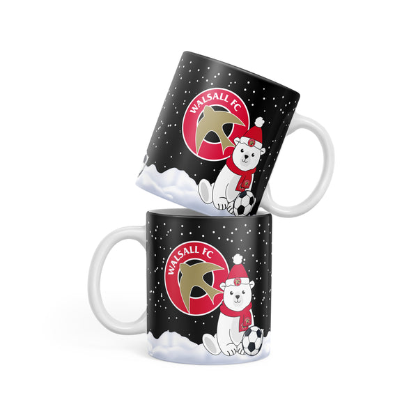 Walsall Christmas Polar Bear Mug