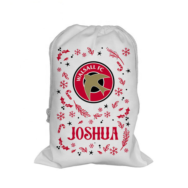 Walsall FC Pattern Santa Sack