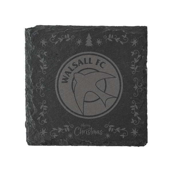 Walsall Square Ornate Slate Coaster