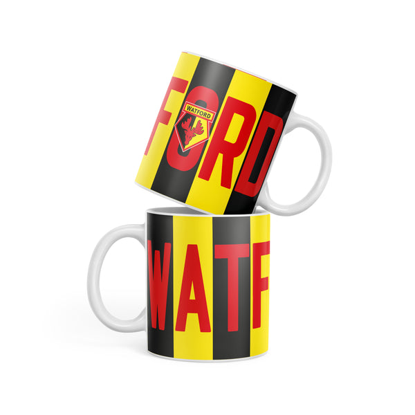 Watford FC Lettering Mug