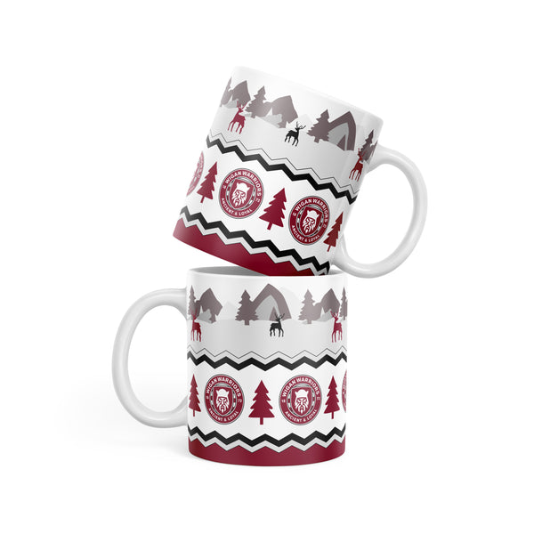 Wigan Warriors Christmas Scene Mug