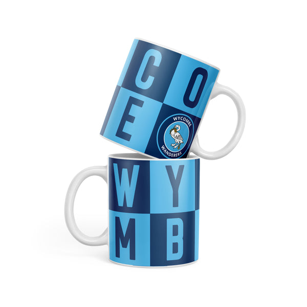 Wycombe Wanderers Lettering Mug