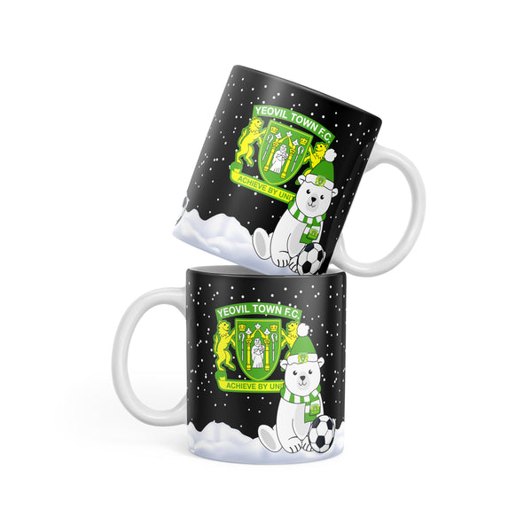 Yeovil Town Christmas Polar Bear Mug