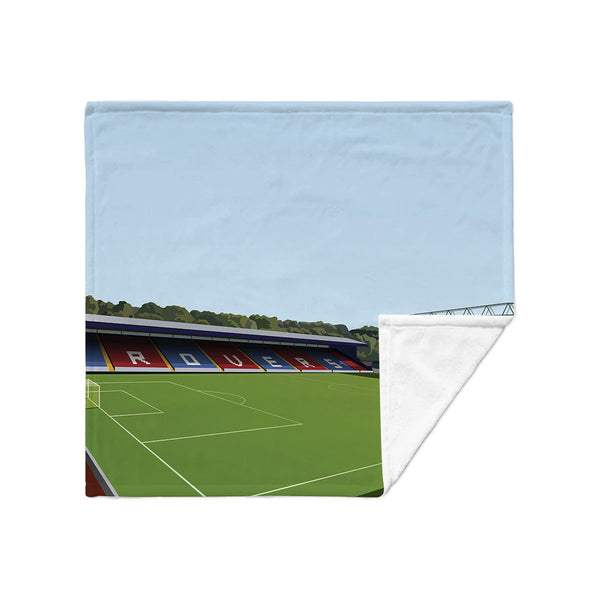 Blackburn Rovers Ewood Park Fleece Blanket