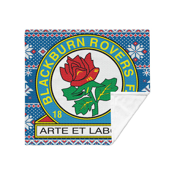 Blackburn Rovers Knit Style Fleece Blanket