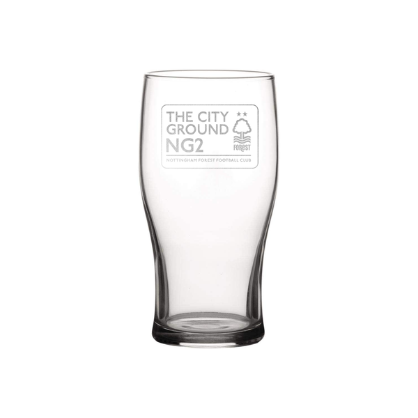 City Ground Engraved Pint Glass