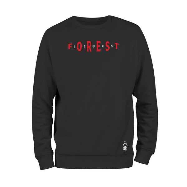 Nottingham Forest Est Collection Sweatshirt Black