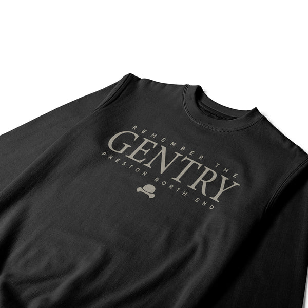 Preston North End Gentry Day Sweatshirt Black/Stone