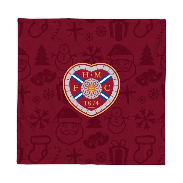 Heart of Midlothian Christmas Style Fleece Blanket