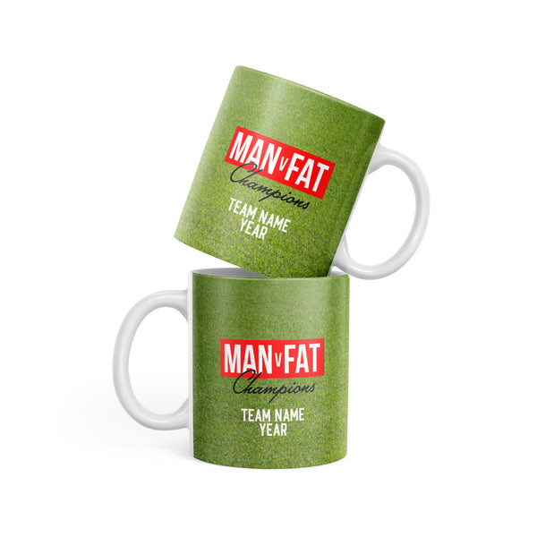 MAN v FAT - Champions Customised Mug