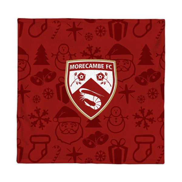 Morecambe Christmas Style Fleece Blanket